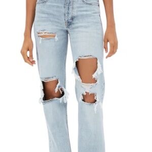 Aeropostale Women’s 90s Baggy Distressed Jeans | Size 8 Regular